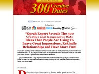 300 Creative Dates - By Oprah