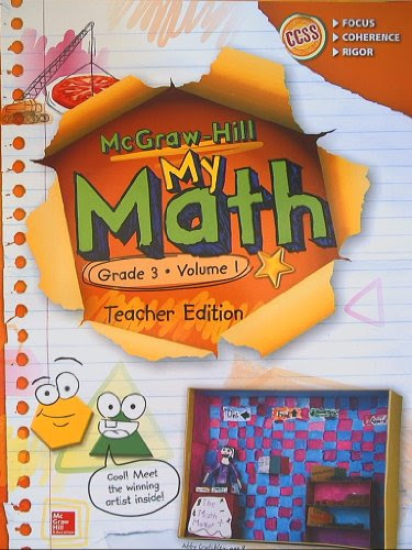 McGraw-Hill My Math, Grade 3 Volume 1, Teacher Edition, CCSS Common CoreFrom McGraw-Hill