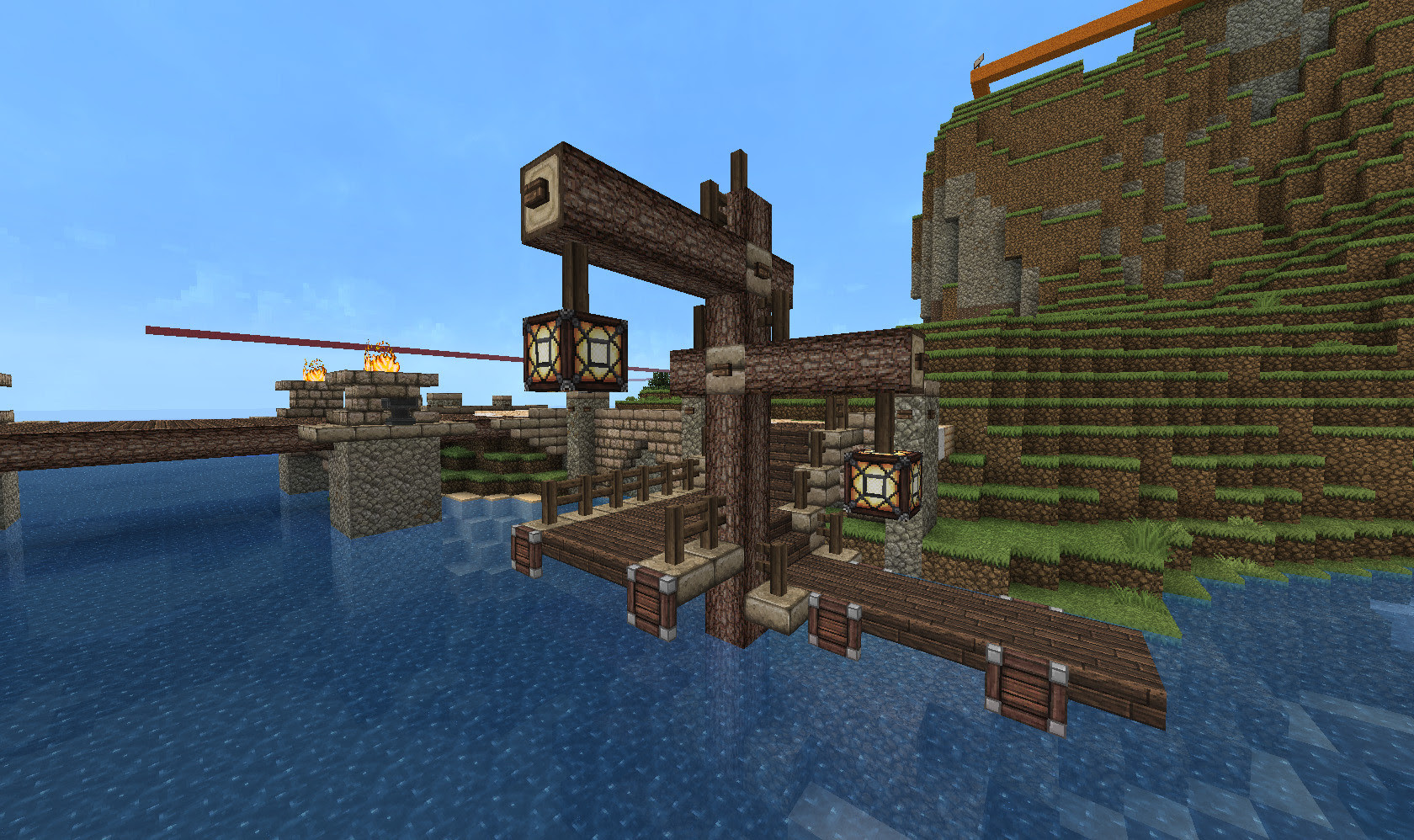 How to build a Dock Minecraft Blog