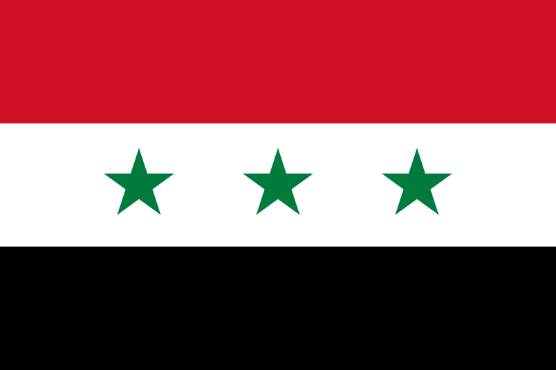 Flag Of Syria -1963 - RankFlags.com - Collection of Flags
