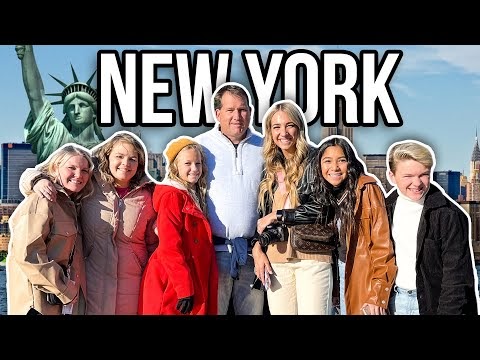 FIRST TIME visiting NYC with 7 KiDS! It's her LAST TRIP🥺