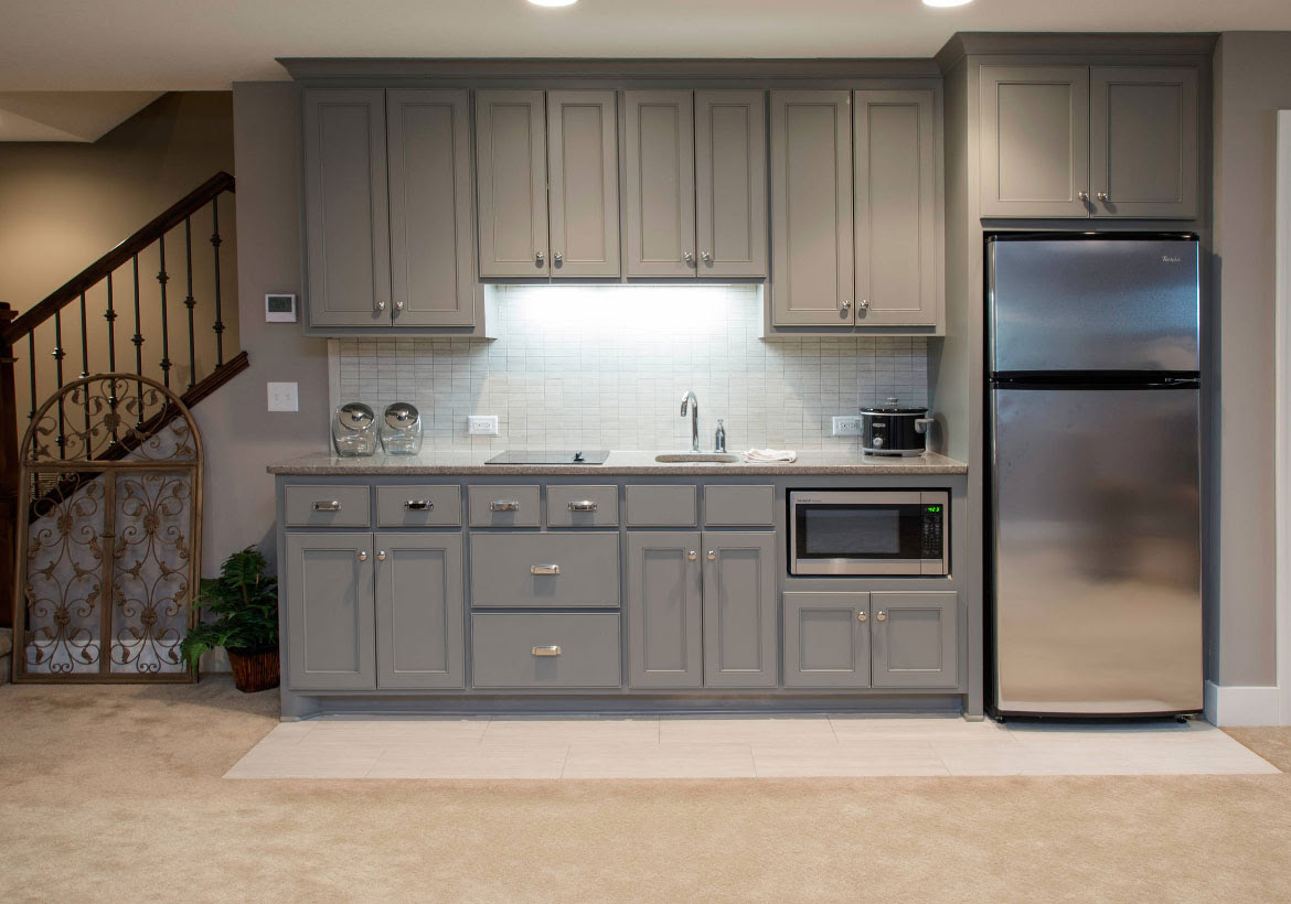 45 Basement Kitchenette Ideas to Help You Entertain in ...
