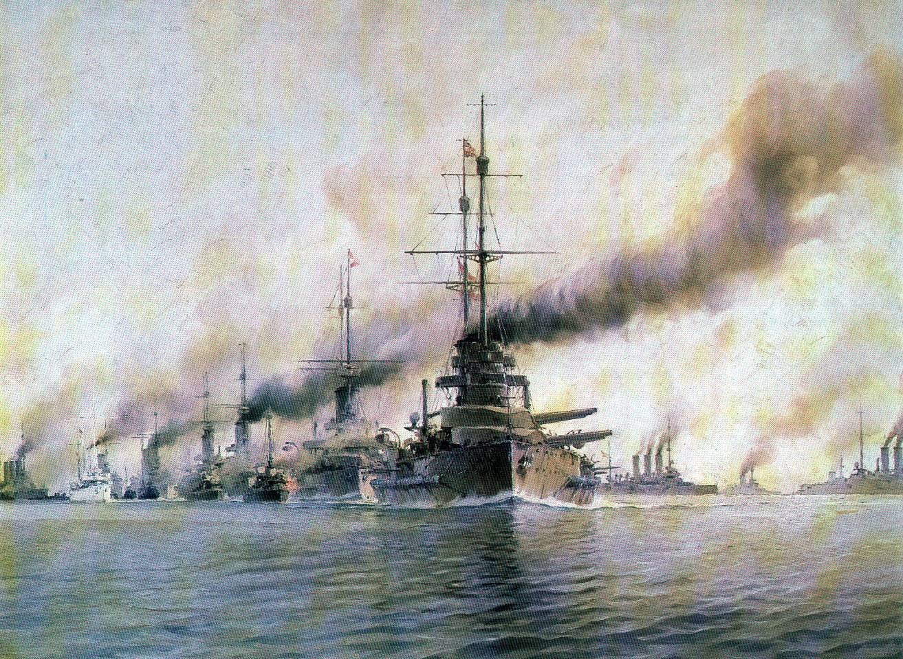 File:Austro-Hungarian fleet on maneuvers.jpg