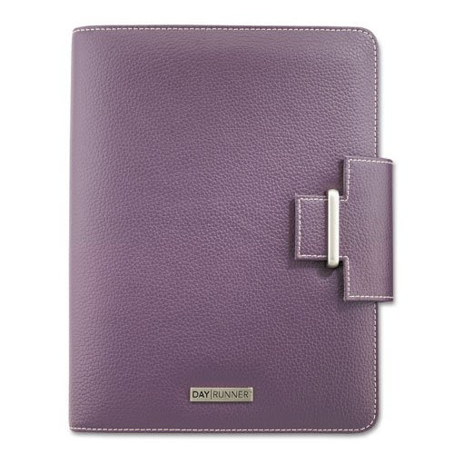 Day Runner Express Terramo Refillable Planner,  5 1/2x8 1/2, Purple, Undated (401-0214)