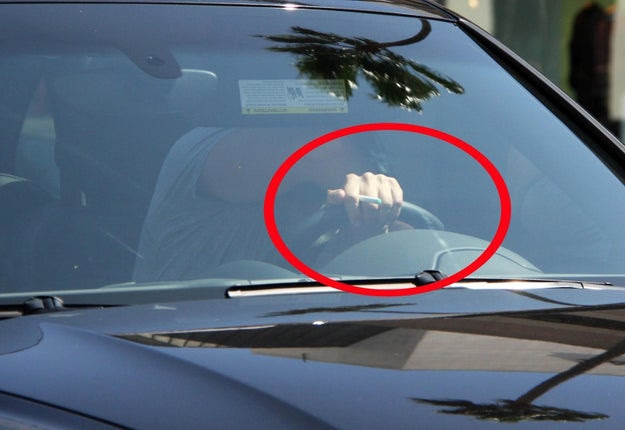 17. This blurry picture of Leonardo DiCaprio vaping