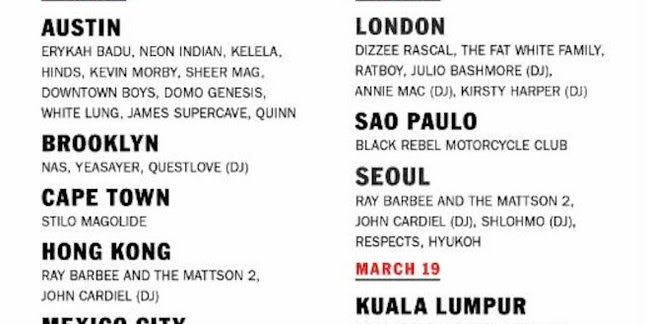 Erykah Badu, Jamie xx, Neon Indian, Wu-Tang Clan, More to Play Vans 50th Anniversary Shows