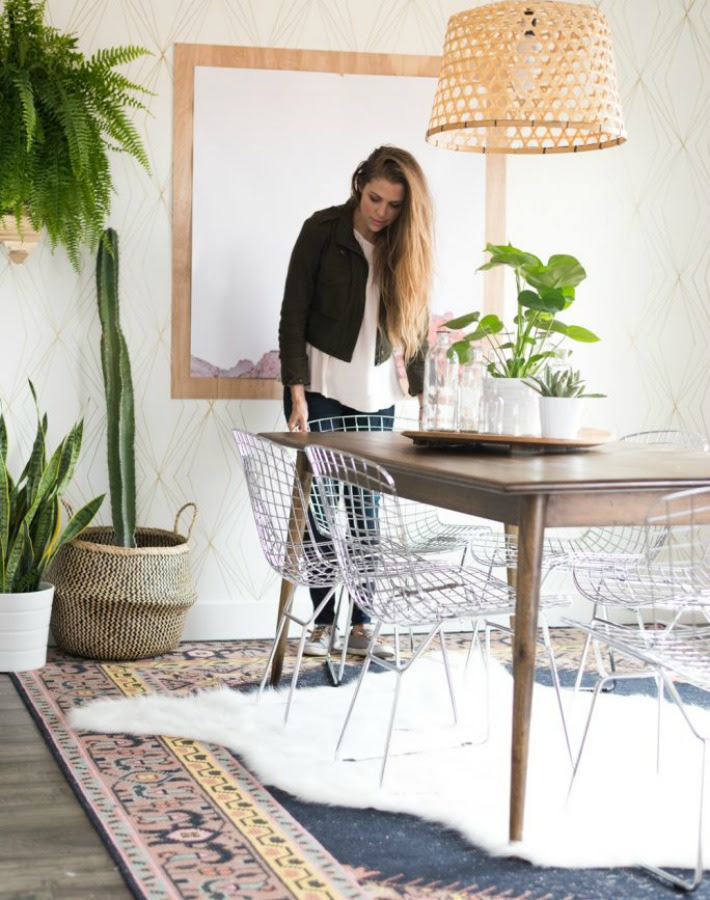 Reforma low-cost de cocina-comedor sin obras