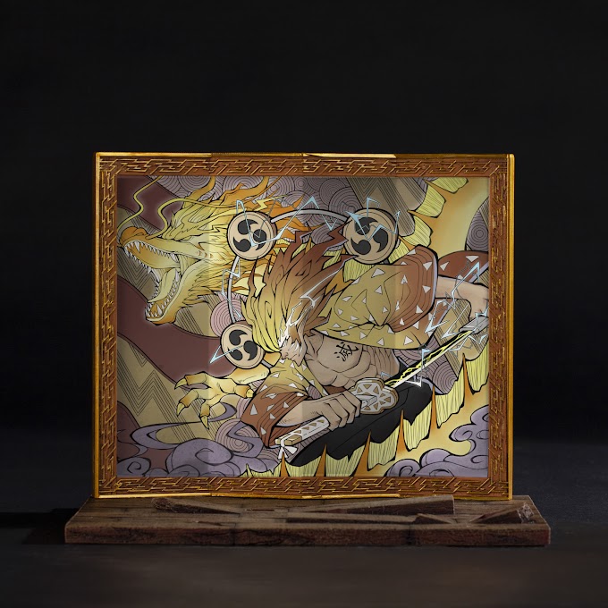 [Review] Demon Slayer Figure - TNT Studio Agatsuma Zenitsu Resin Made 1/6 Scale Statue, 35 Cm (13.8 Inch) Lenth, Senior And Delicate