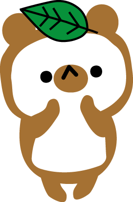 秋のたぬきのイラスト 無料イラスト
