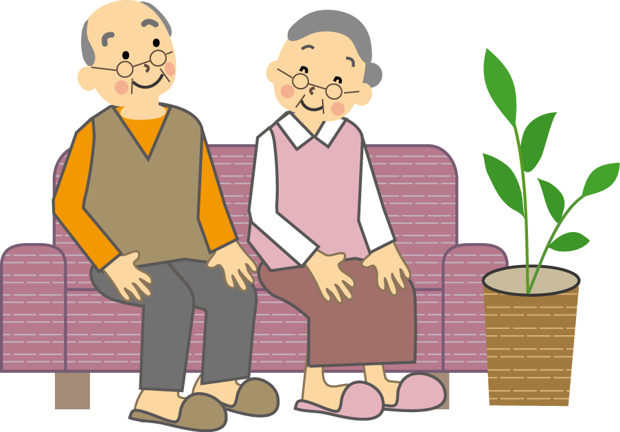 老人 高齢者のイラスト 無料イラスト