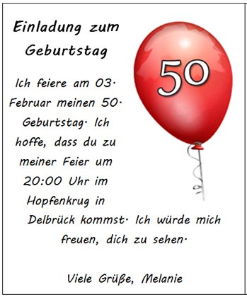 einladung geburtstag flugticket