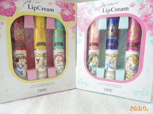 ディズニープリンセスデザインのdhc薬用リップを購入しました さななり