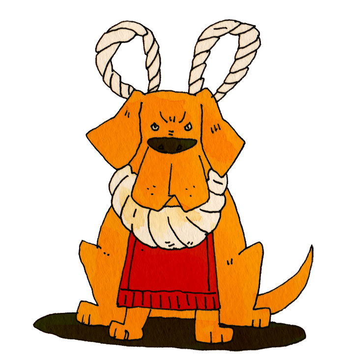土佐犬のイラスト かわいいフリー素材が無料のイラストレイン