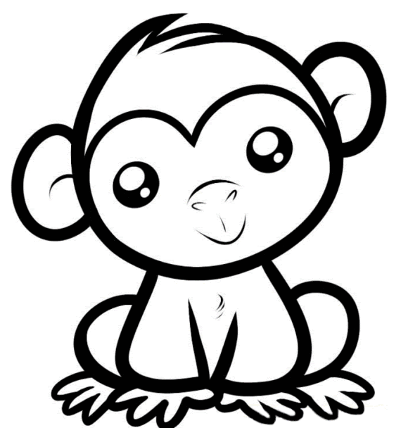 Free Cute Monkey Drawing Download Free Cute Monkey Drawing Png Images Free Cliparts On Clipart Library