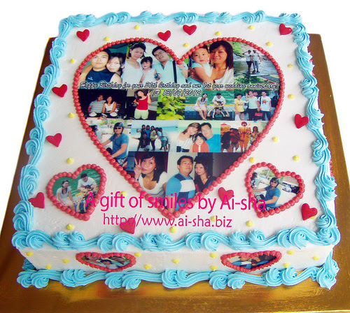 Birthday Cake Edible Image