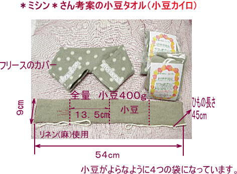 小豆カイロのq A びん ミキの健康トーク 楽天ブログ