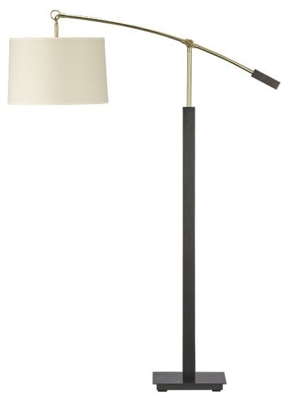 Charles Bronze Floor Lamp - modern - floor lamps - - by Crate&Barrel