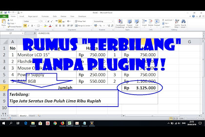 Cara Merubah Nama Bulan Menjadi Angka Di Excel