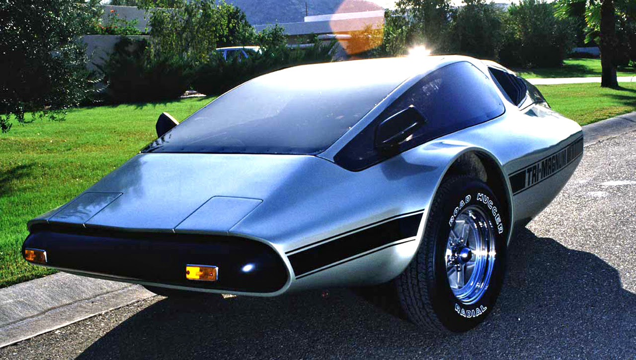 Tri-Magnum reverse-trike | Strange Vehicles | Diseno-Art