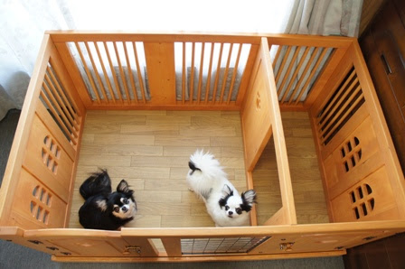 オシャレ ゲージ ゲートご愛用のワンちゃんたち ペットゲージ 犬用ゲート 可愛い オシャレ カントリー家具 木製
