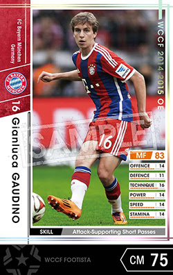 ジャンルカ ガウディーノ Footistaカードデータ詳細