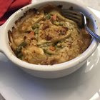 [Homemade] I got quite sick a week ago and missed a family dinner. My wife made and saved a special bowl for when I got my appetite back. Chicken Pot Pie, made with love.