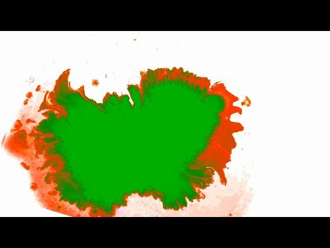 Green screen ink splatter effects | New ink splatter effect