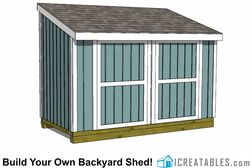 6x12 Lean To Shed Plans | 6x12 Storage Shed Plans ...