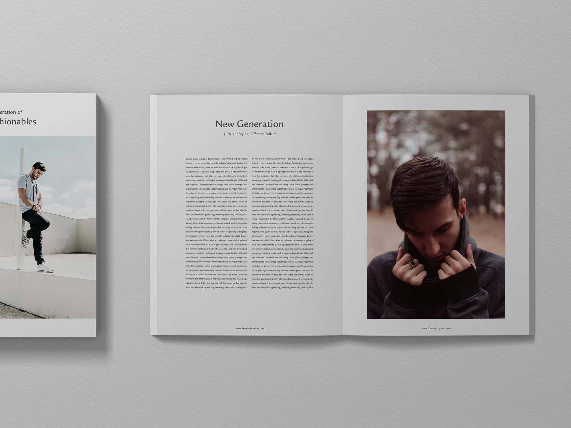 Download Free Branding Magazine Mockup Psd