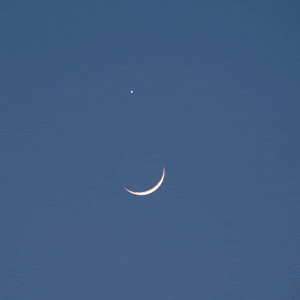 月と金星が大接近 10年5月16日