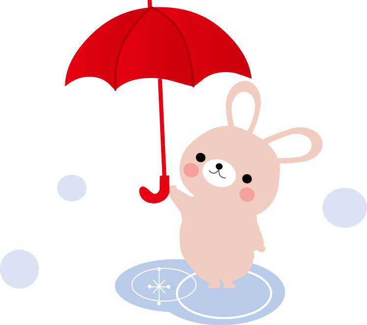 梅雨のイラスト かさ 無料イラスト フリー素材