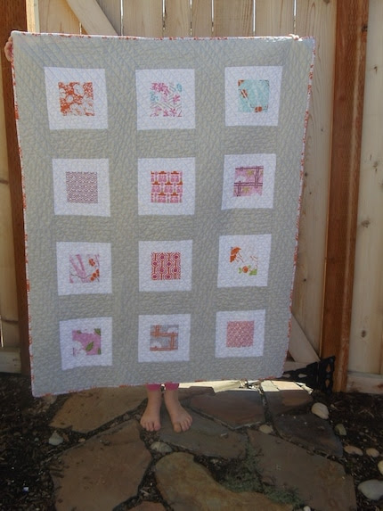 Pink and Orange Dolce Quilt