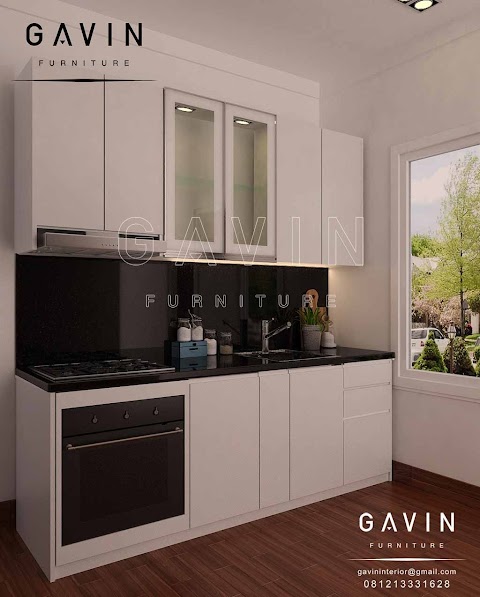 kabinet dapur kayu warna putih