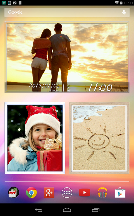 Animated Photo Frame Widget + - screenshot