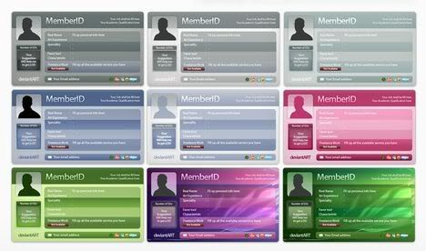 Peter's deviantART ID PSD