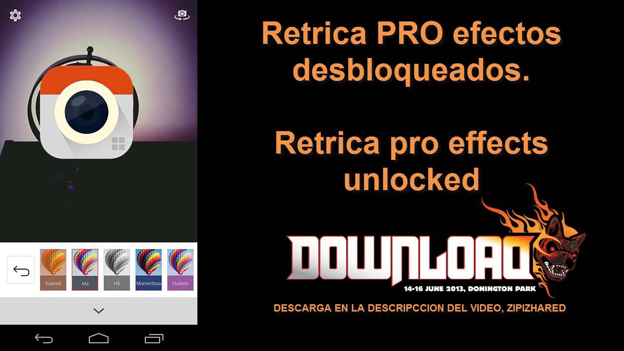 Retrica pro (APK) FULL DOWNLOAD - YouTube