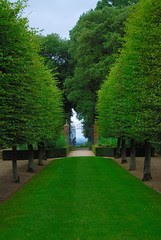Lawnmower Man at Hidcote Manor Garden by antonychammond