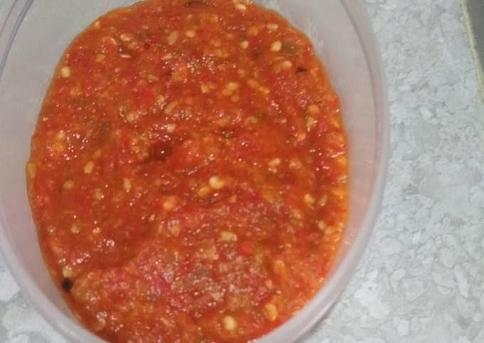 Resep Sambal soto/mie ayam/ bakso yang Enak Banget
