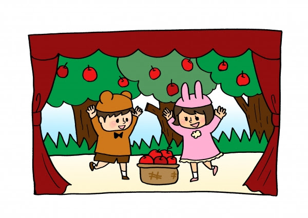 発表会 おゆうぎかいイラスト素材できました こどものメディア作りのコツ 情報ブログ こどもメディア Anna アンナ