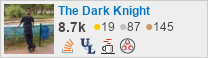 profile for The Dark Knight on Stack Exchange, a network of free, community-driven Q&A sites