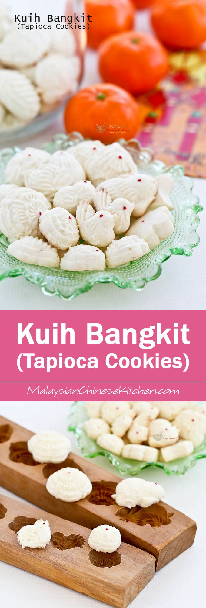 Kuih Bangkit (Tapioca Cookies)  Malaysian Chinese Kitchen