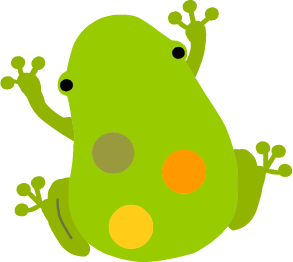カエルのイラスト 無料イラスト