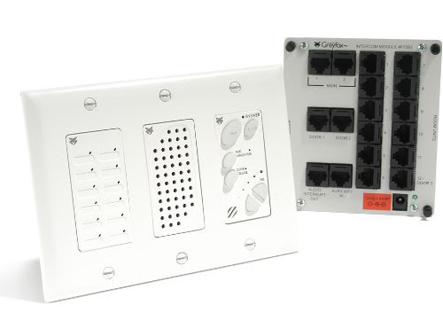 On-Q Legrand F7593-WH Cat 5 Intercom Module and Main