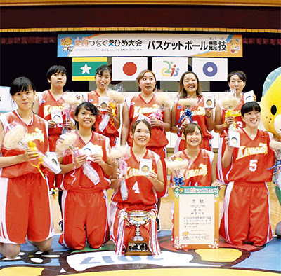 海外町在住中野さん 全国優勝に貢献 知的障がいバスケ大会 三浦 タウンニュース