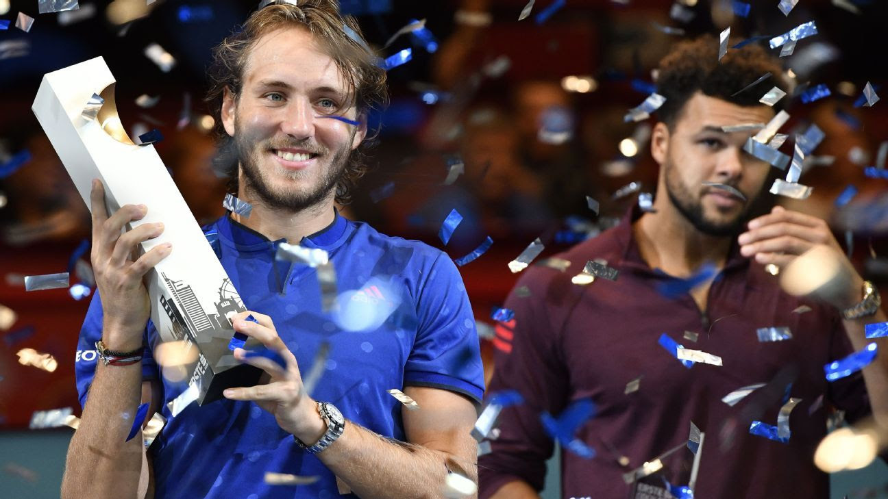 Lucas Pouille se lleva el trofeo de Viena en el duelo fratricida con Tsonga.