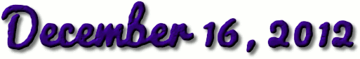 December 16, 2012