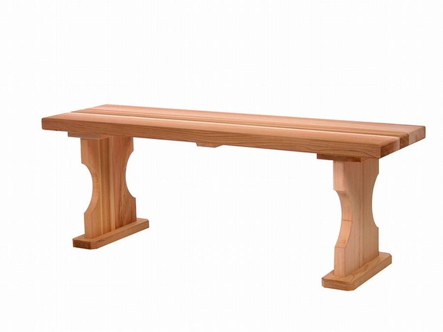  furniture outdoor wood furniture 4 foot cedar patio bench unassembled