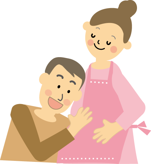 妊婦 妊娠中 のイラスト 無料 フリー素材