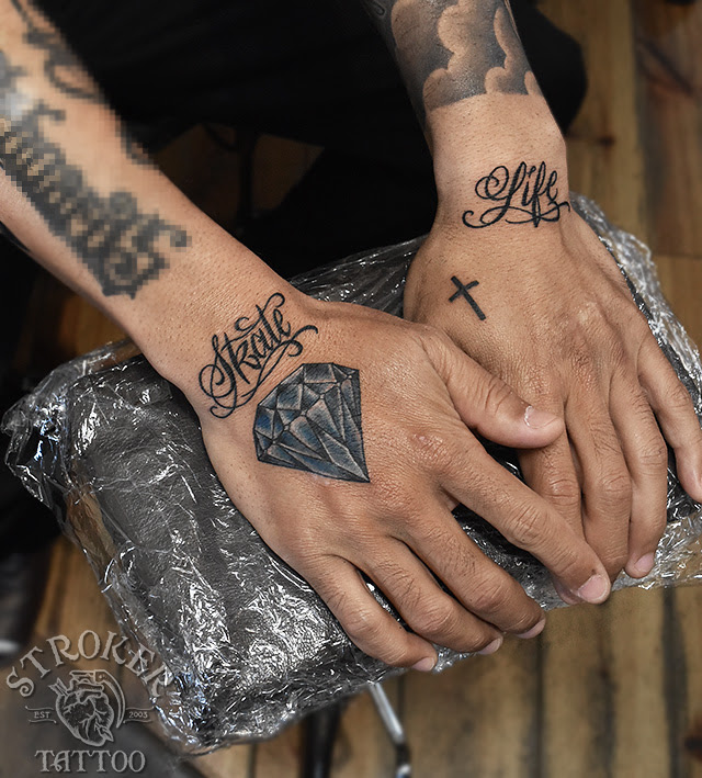Skate Life 子供が描いた初めての似顔絵 Stroker Tattoo