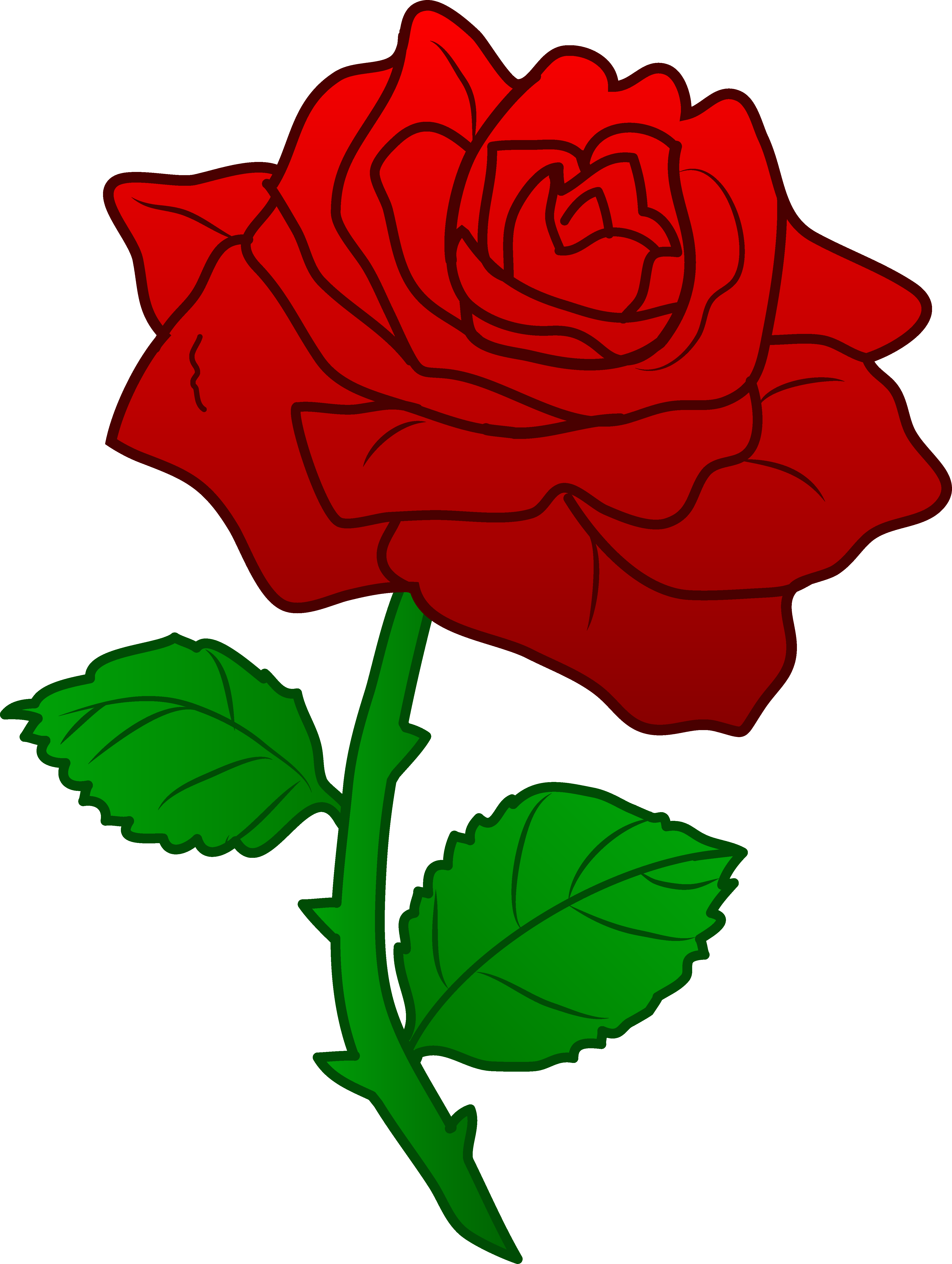 Free Red Rose Clipart, Download Free Clip Art, Free Clip Art on Clipart  Library